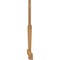 Ekena Millwork Kennewick Rough Sawn Timber Gable Bracket, Western Red Cedar, 72"W x 45"H x 2"D x 4"F, 15/12 Pitch GBW072X45X0204KEN00RWR - alternate 2
